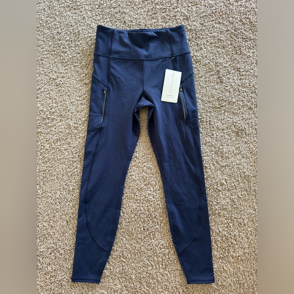 Athleta Rainer Tight | Size: Small Petite | Color: Navy Blue
